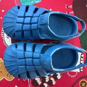 Adidas Kids' Slingback Blue Sandals
